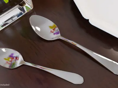 Silverware Set 3D model