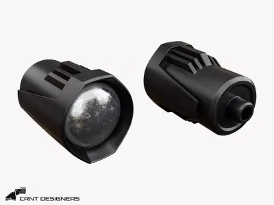 Fog Light 3D model