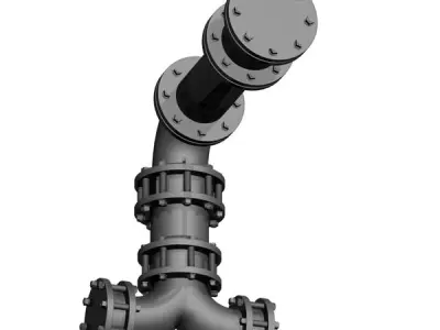 Sewer Pipes Free 3D model