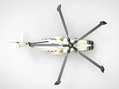 AgustaWestland AW101 3D model buy