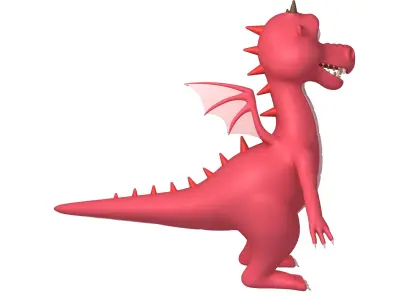 Dragon Cartoon 3D model buy