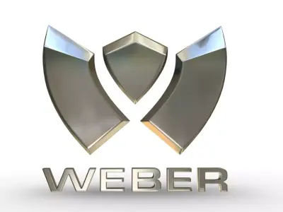 weber logo 3D model