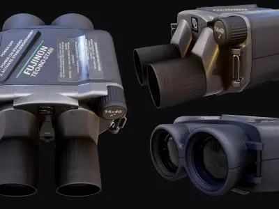 Military Binocular  3D model