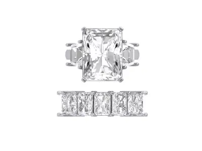Wedding Ring  3D print model 443