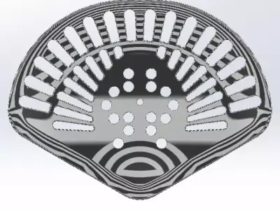 High quality 3D Bar Stool model 3D model shop