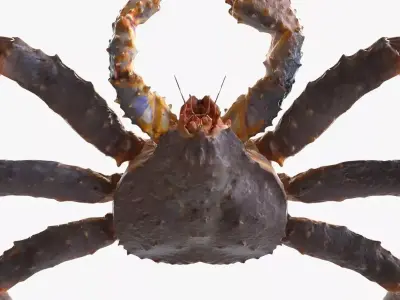 King crab 3D model