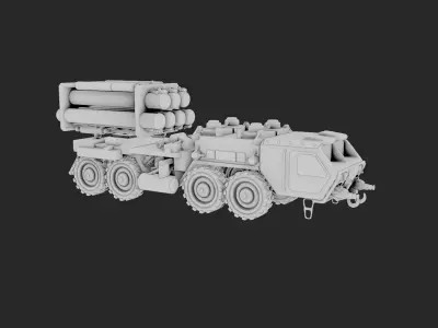 Military Truck Free 3D model