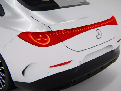 Mercedes-AMG CLA EV 2025 Low-poly 3D model