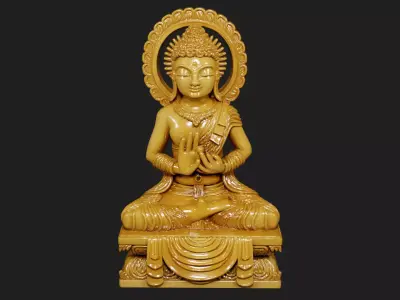 Gautam Buddha Art 3D print model purchase