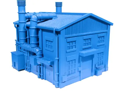 Factory 2 3D print model