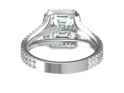 Wedding Ring  3D print model 302
