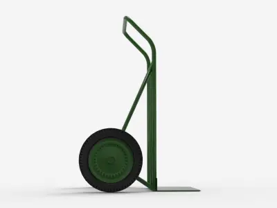 HANDCART 01-GREEN 3D model