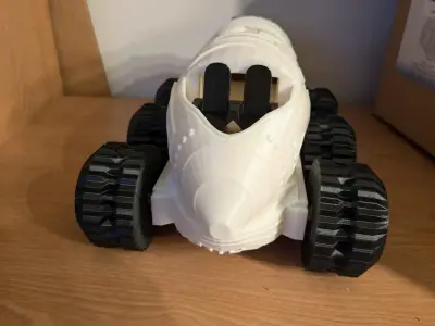 Large Sci-fi Rover - Blender source file included 3D print model
