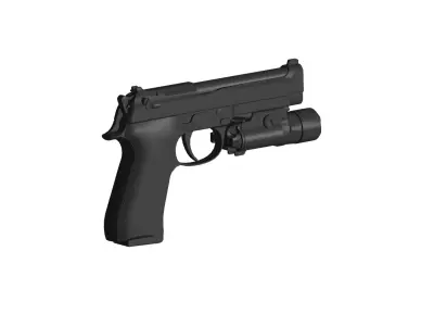 Beretta 92G  3D model