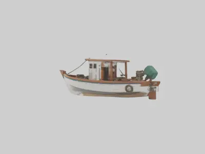 Fishing Boat model 3D model