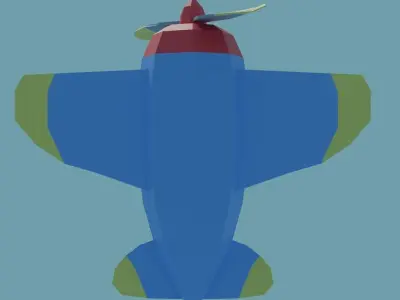Aircraft Propeller Free low-poly 3D model