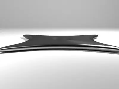 Throwing Star - Type 3 3D model