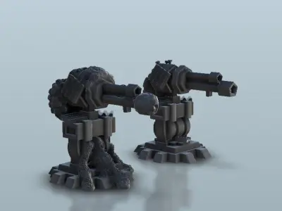 Infantery canon turret - Warhammer 40 000 40k Star Wars Legion 3D print model