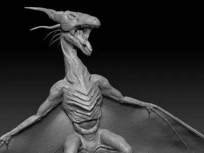 Dragon Free 3D model buy