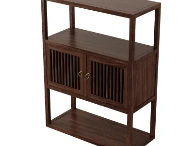 Chinese Antique Cabinet 180 3D model