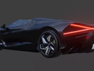 Bugatti Mistral 3D model