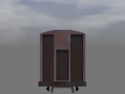 brake van 3D model