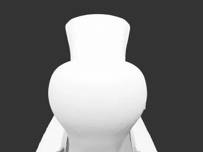 Woodworking Hand Plane Tool for 3D print Low-poly 3D model