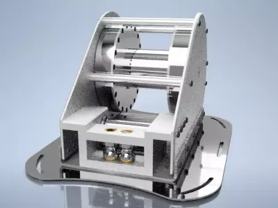 RESCU DEVICE IN THE BACKPACK  EXIT HIGH BUILDING SOLUTION  3D model