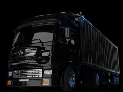 TRUCK 3D MODEL semi 3D model
