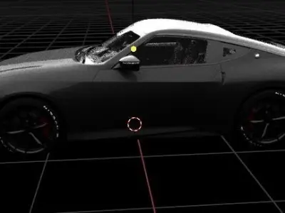 Car nisser Free 3D model