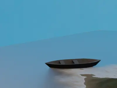 Old Boad 3D model