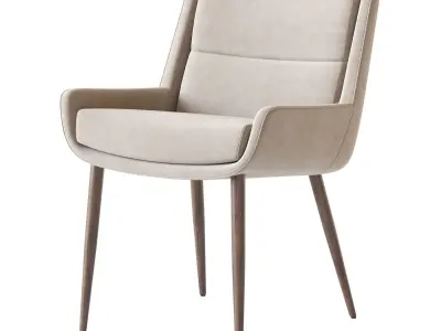 Naughtone Hush chair 3D model