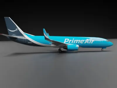 Boeing 737-800  Prime Air Livery 3D model