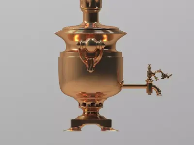 Antique samovar 3D model