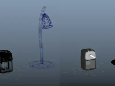 Pencil Sharpener Low-poly 3D model buy