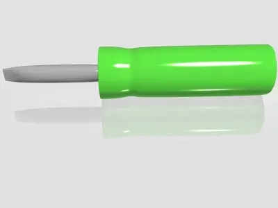 screwdriver plastic 3D model purchase