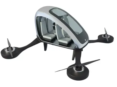 Passenger Drone 3D model