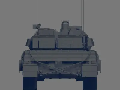 Stridsvagn 122A 3D model