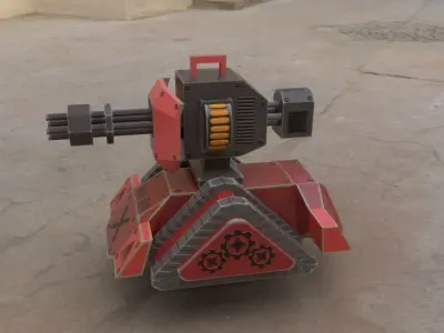 Tank EN09 3D model