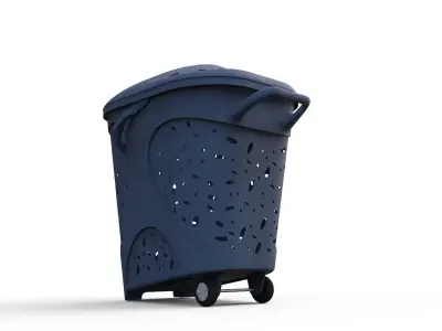 Pulpa Trash Container 3D model