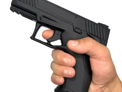 Taurus TX22 1 to 1 Scale Training Gun Prop Non Functioning 3D print model