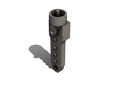 Rotary Torque Magnifier Adapter Adaptador Ampliador Rotativo 3D model