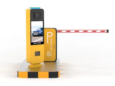 Smart Parking Equipment 3D model