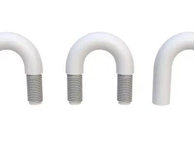 Pipe connector 06 3D model