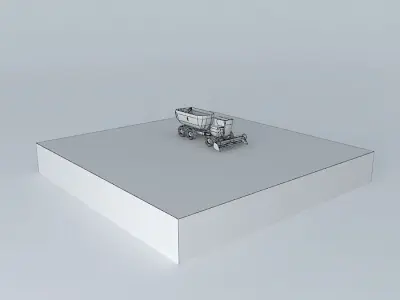 harvester (sketchyphysics) Free 3D model