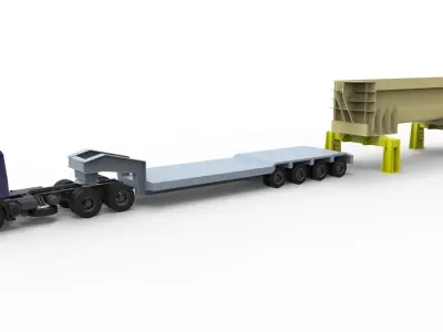 truck scrap Free 3D model