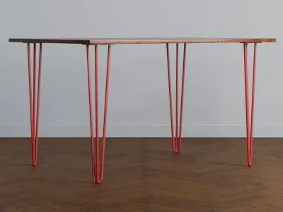 Hairpin Leg Table  3D model