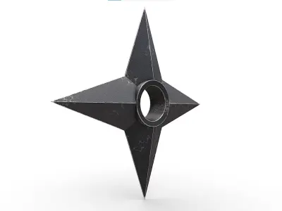 3D Printed Shuriken3D  3D model