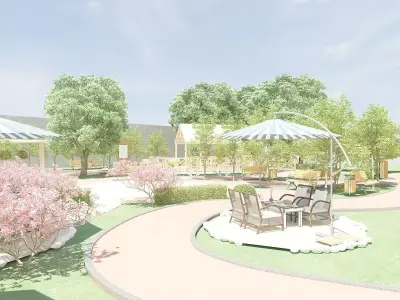 City Park Design 3D model