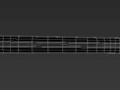 Knight sword Low-poly 3D model get
